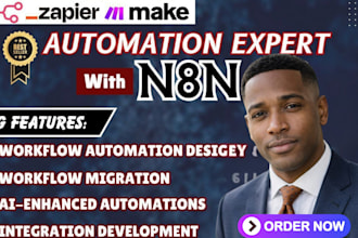 setup n8n ai agent n8n automation n8n workflow make, zapier, n8n api integration