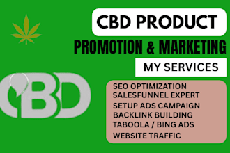 be your cbd promotion and cannabis website marketing for traffic and sales