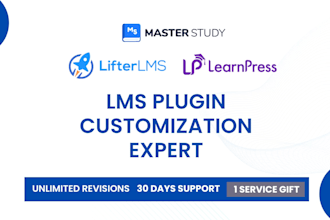 create lms platform through masterstudy, lifterlms, learnpress