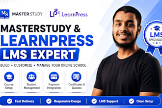 build an online course website with learnpress or masterstudy lms