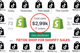promote shopify store tiktok shop shopify marketing to boost shopify SEO sales