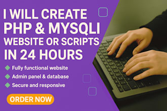 do php mysql expert bug fixing and custom web development