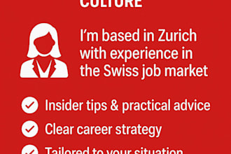 coach you on careers and business culture in switzerland