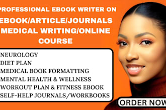 ghostwrite self help journal medical article ebook neuroscience health fitness