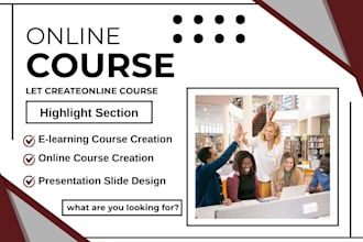 do program syllabus presentation slide curriculum training video for lms website