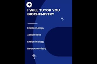 be your biochemistry tutor