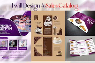 craft a professional product catalog, lookbook, sell sheet
