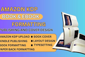upload book and ebook on amazon kdp kindle direct publishing book editing pro