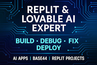 publish and debug your replit ai app and lovable ai  professionally