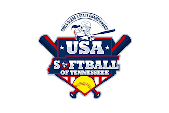 create awesome and gorgeous softball  logo design