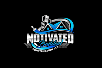 create creative good looking renovation and painting logo design