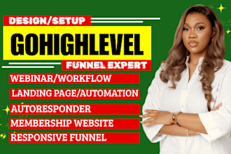 gohighlevel landing page gohighlevel sales funnel go high level website