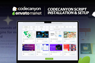 do codecanyon script installation and  customization