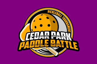 create wonderful and excellent pickleball logo design