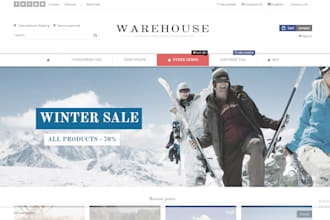 create a professional prestashop ecommerce store