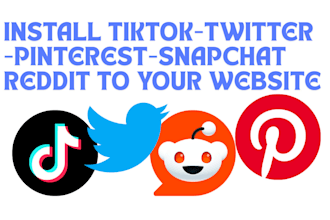 setup or fix tiktok, snapchat, pinterest, and reddit pixel with conversion API