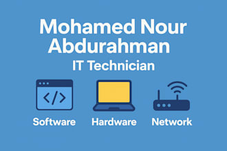 fix computer software, hardware, professionally