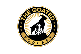 create graceful fantastic podcast and goat logo design