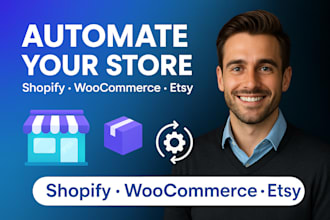 automate your shopify or woocommerce store using makecom