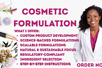 develop cosmetic cream shampoo, conditioner hair care lotion product formulation