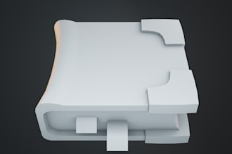 create low poly stylized 3d props, weapons, and items
