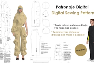 do sewing pattern making