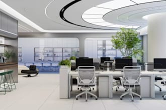 do office interior commercial space conference room space planning home office