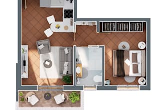 create a planimetry, for real estate or airbnb