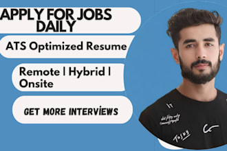 apply for remote jobs and create ats optimized tailored resumes