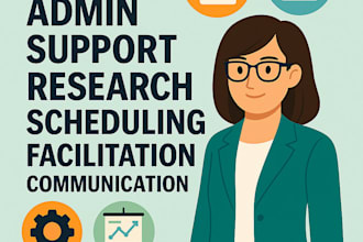 provide admin and coordination support for your online events