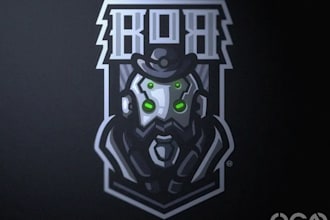 design a custom overwatch inspired gaming logo for your team or stream