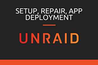 deploy, configure or repair your unraid server