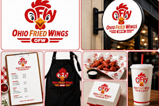design a professional logo, branding kit and brand identity