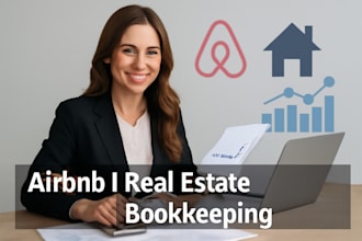 do bookkeeping for airbnb and real estate businesses