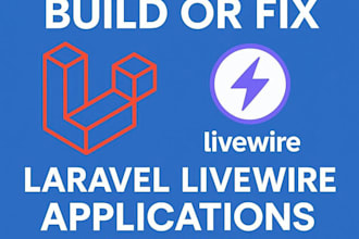 build or fix laravel livewire applications with clean, scalable code