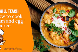 teach how to cook yam and egg source