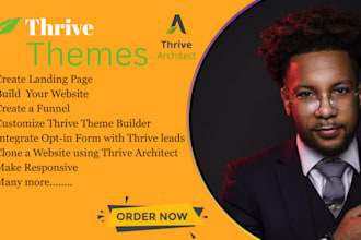 clone design and customize websites using thrive architect and thrive theme