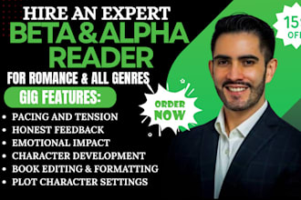 alpha read, beta read, critique your book as a romance beta reader, alpha reader