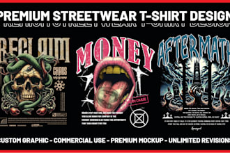 do creative streetwear t shirt and graphic t shirt