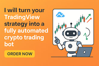 turn your tradingview strategy into a automated crypto trading bot