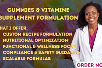 supplement protein bars, powders gummies, formulation drinks, and snacks recipes