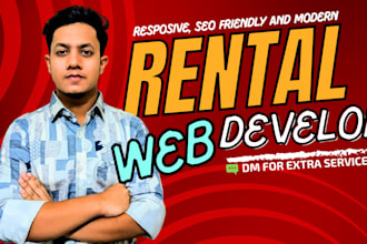 create modern car rental booking website