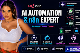 do n8n lead generation whatsapp chatbot n8n ai automation, n8n ai receptionist