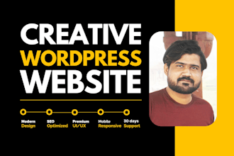 build or rebuild wordpress website, wordpress elementor, revamp wordpress