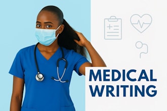 deliver professional healthcare writing
