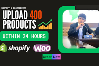 do shopify 400 products upload, listing and add products