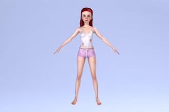 3d models, rigging, and animation for games