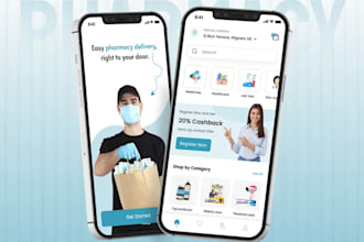 develop pharmacy delivery app website development