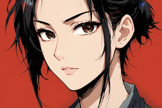 draw a manga character