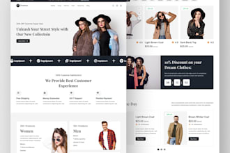 design luxury clothing website fashion sport activewear athleisure shopify store